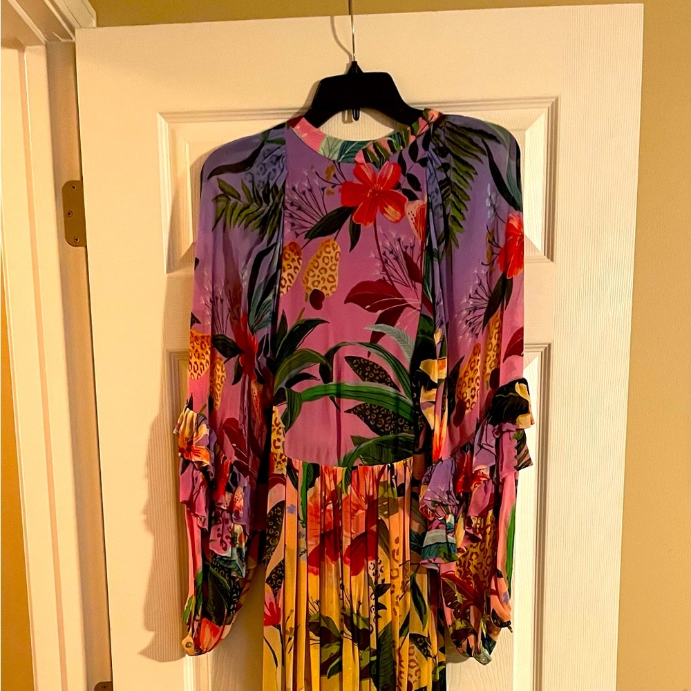 FARM RIO - Amazonian ombré dress